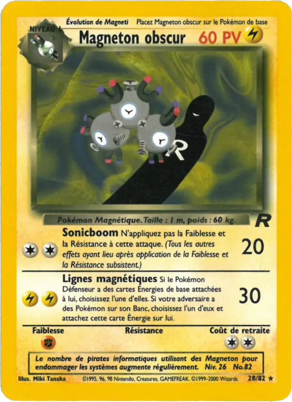 Magneton obscur #28 — Team Rocket