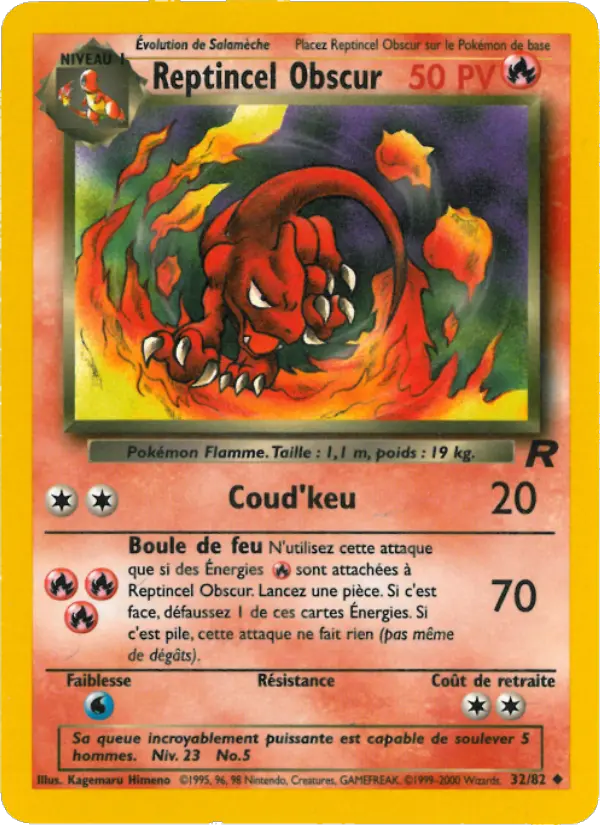 Reptincel Obscur #32 — Team Rocket