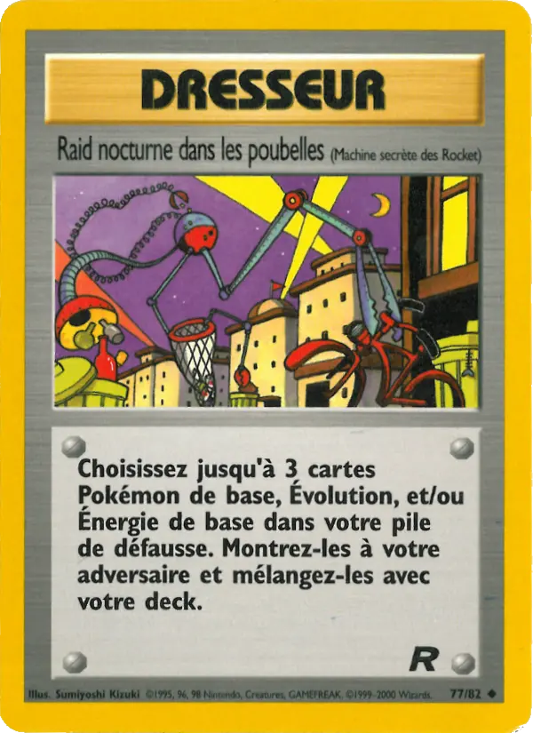 Raid nocturne dans les poubelles #77 — Team Rocket
