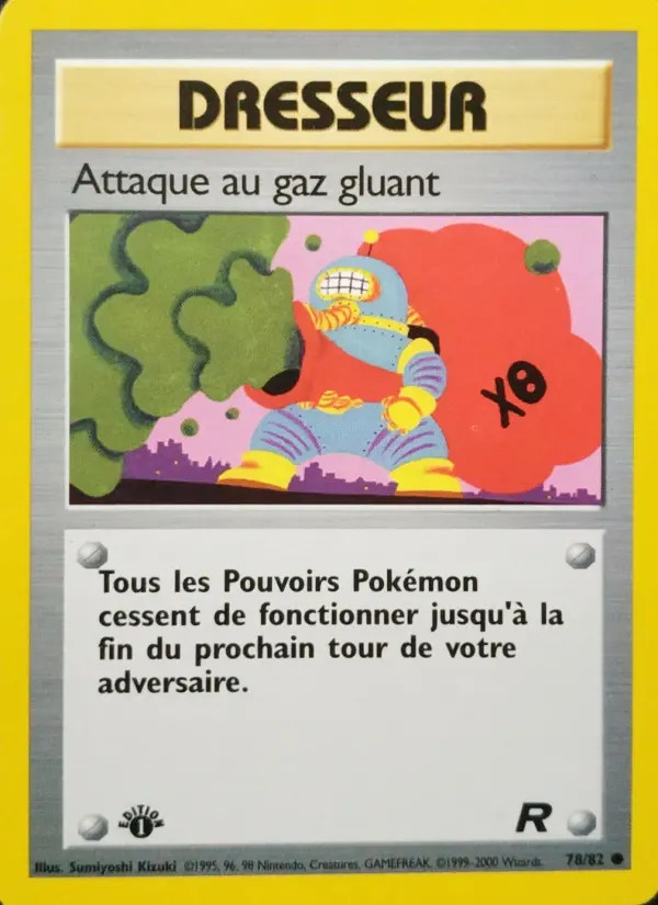 Attaque au gaz gluant #78