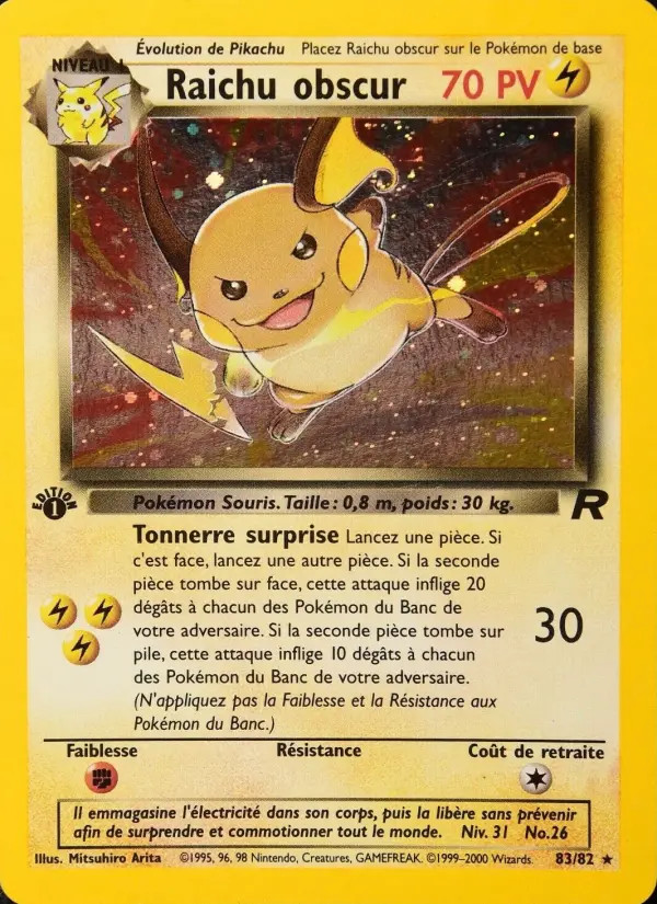Dark Raichu #83