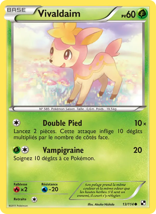 Vivaldaim #13 — Noir & Blanc (Reverse Holo)