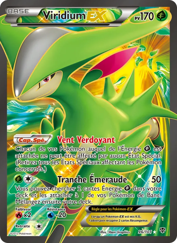Virizion EX #96