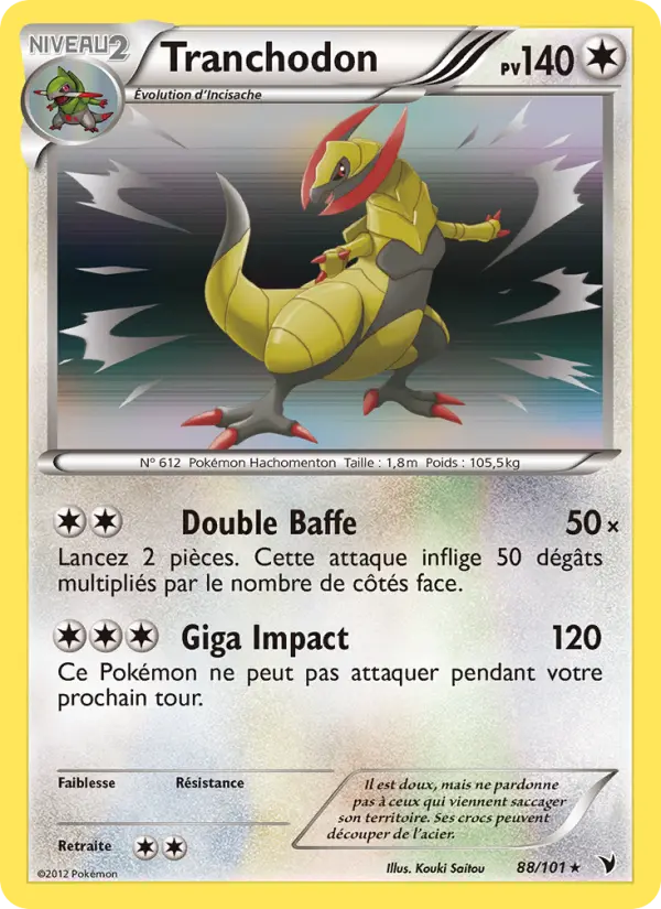 Tranchodon #88 — Nobles Victoires (Reverse Holo)