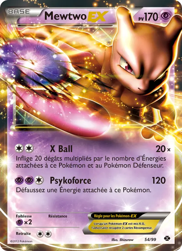Mewtwo-EX #54