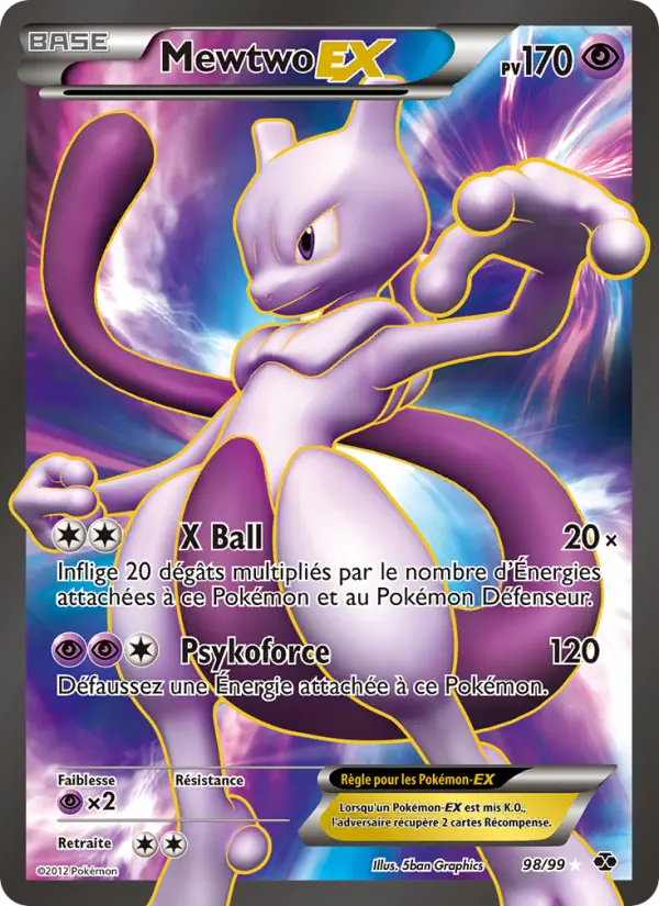 Mewtwo-EX #98