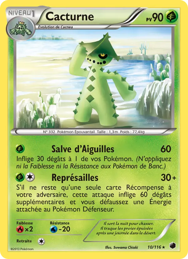 Cacturne δ #10