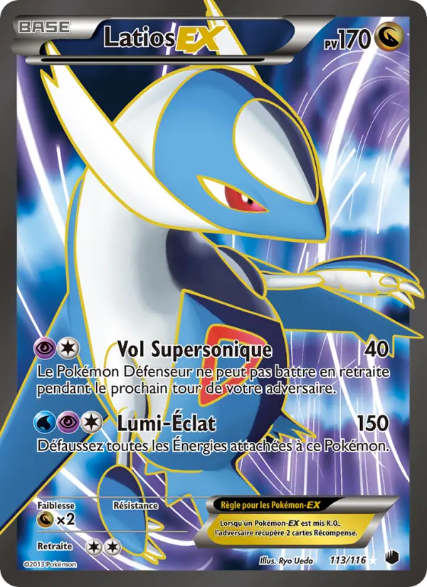 Latios-EX #113 — Glaciation Plasma