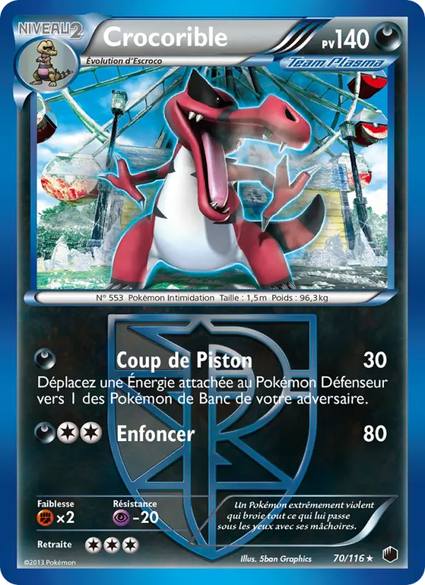 Crocorible #70 — Glaciation Plasma (Reverse Holo)