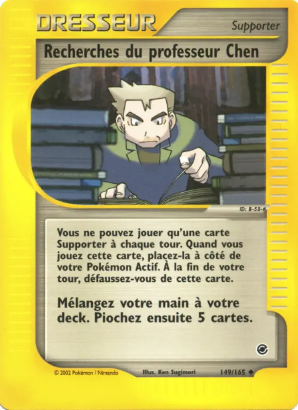 Recherches du professeur Chen #149