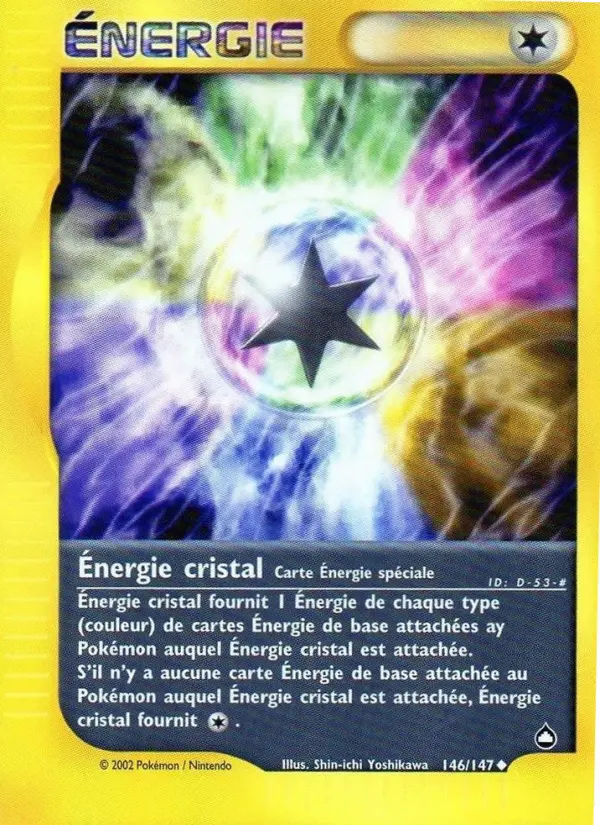 Énergie cristal #146 — Aquapolis (Reverse Holo)