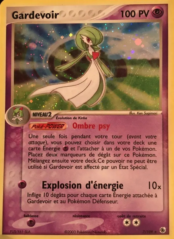Gardevoir #7 — EX Rubis & Saphir