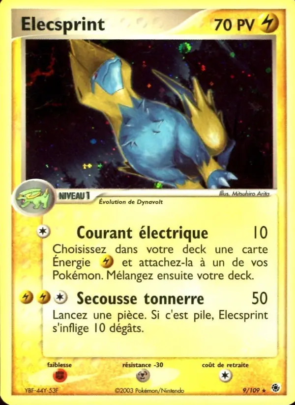 Elecsprint #9 — EX Rubis & Saphir