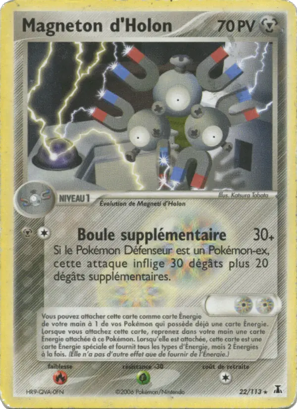 Magneton d'Holon #22 — EX Espèces Delta