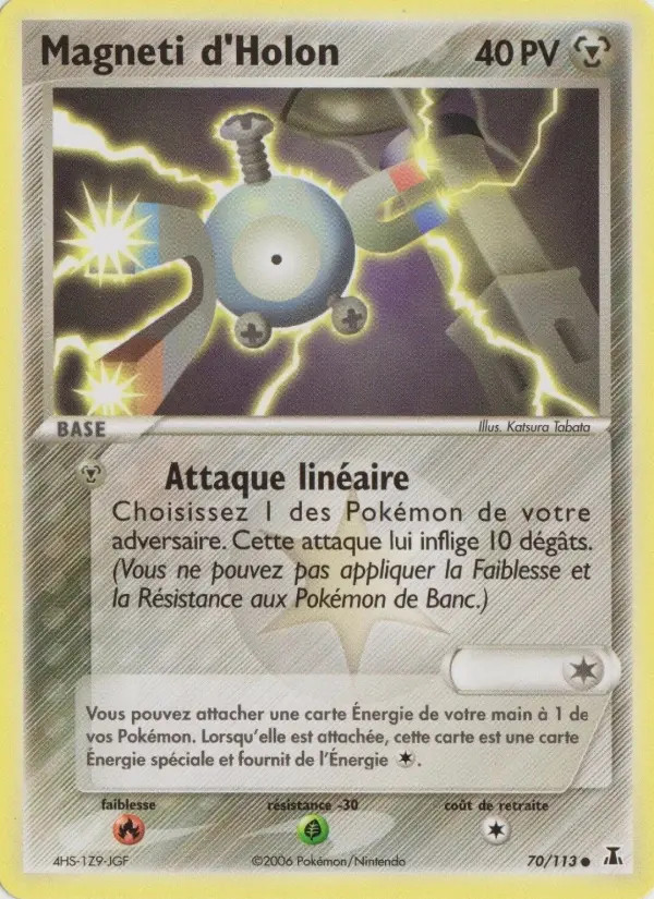 Magneti d'Holon #70 — EX Espèces Delta