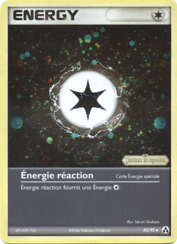 Énergie réaction #82