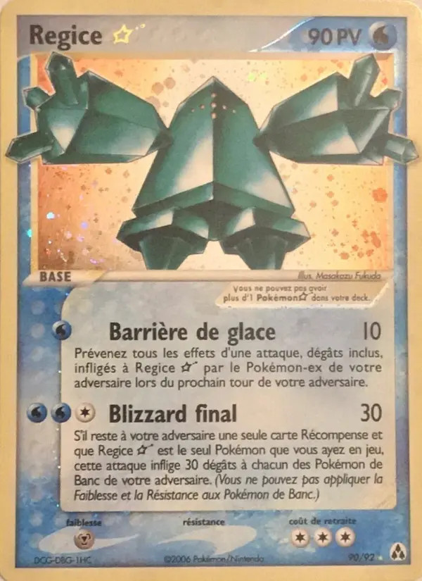 Regice ☆ #90