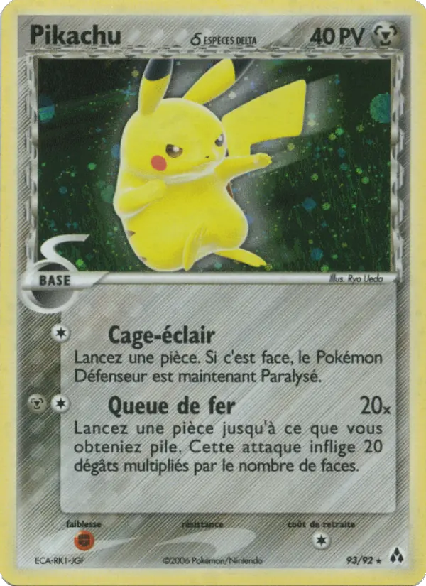 Pikachu δ #93