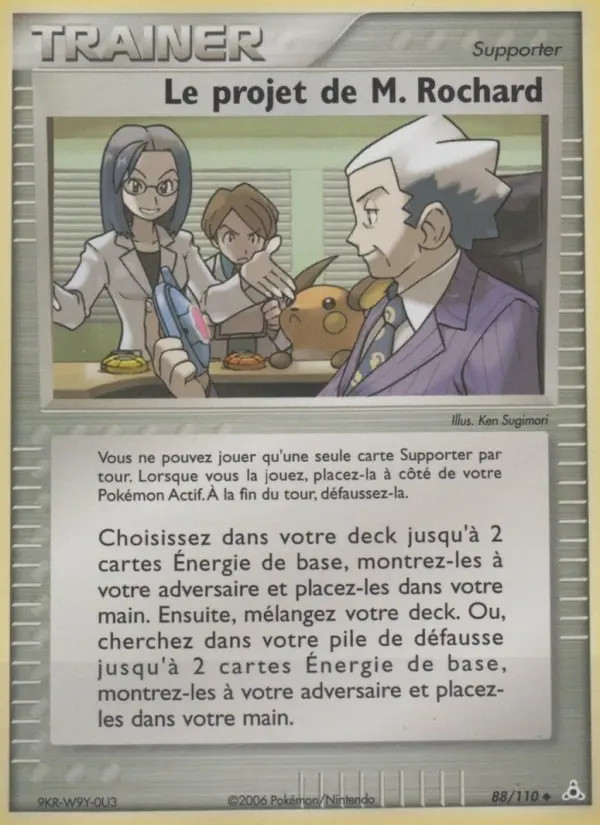 Le projet de M. Rochard #88