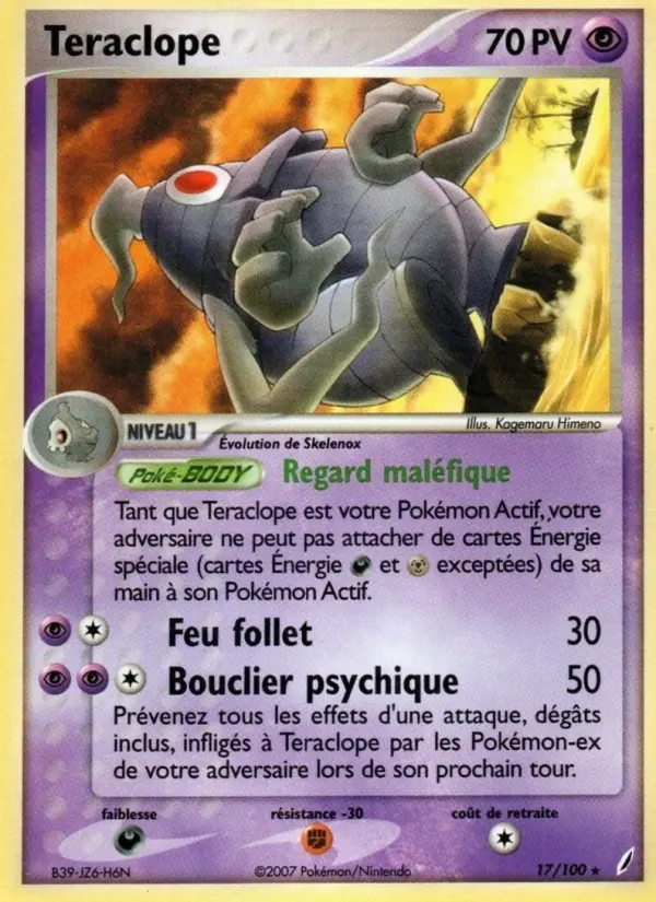 Teraclope #17 — EX Gardiens de Cristal