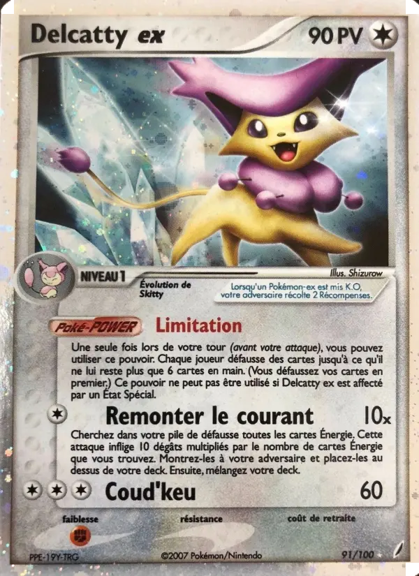 Delcatty ex #91 — EX Gardiens de Cristal