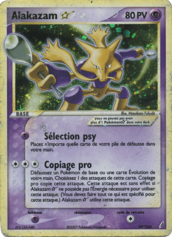Alakazam ☆ #99