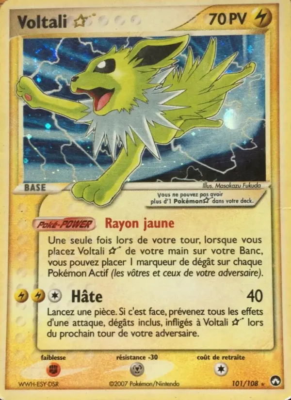 Voltali #101 — EX Gardiens du Pouvoir