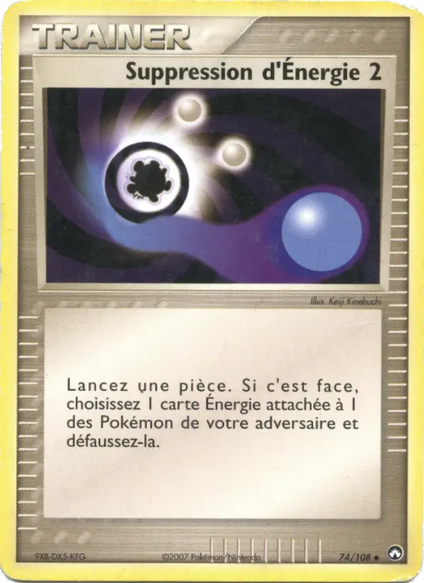 Suppression d'énergie 2 #74