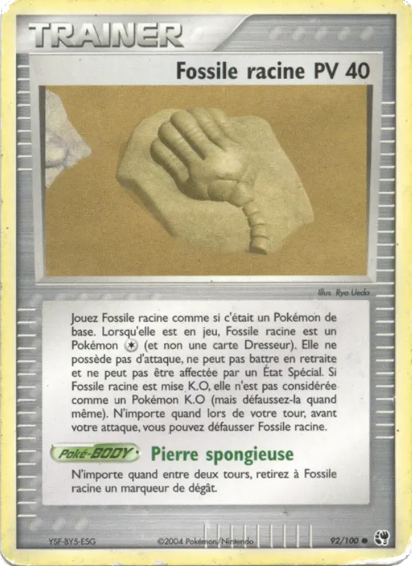 Fossile racine #92