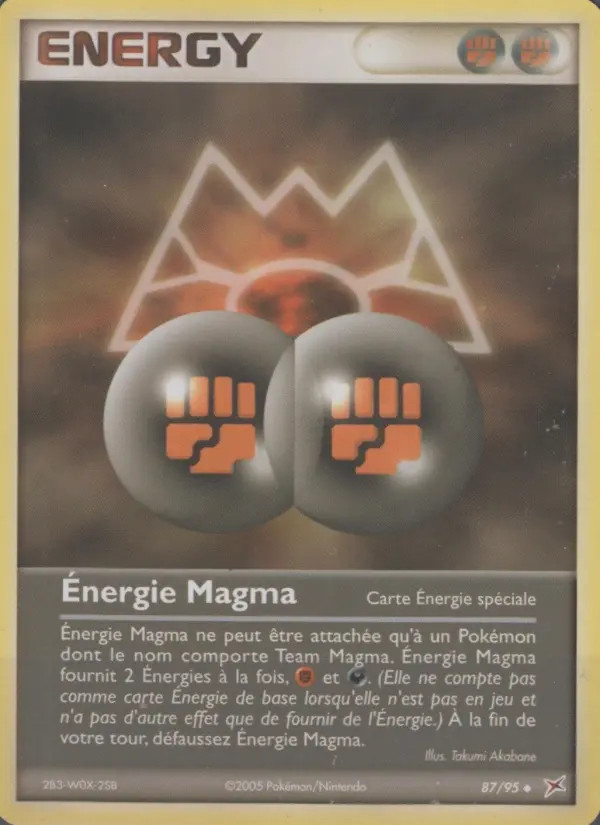 Énergie Magma #87 — EX Team Magma vs Team Aqua