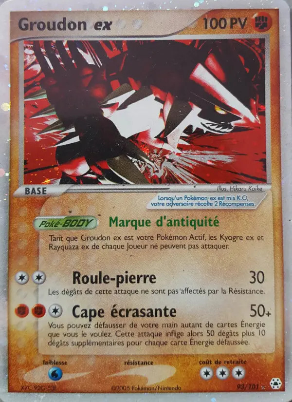 Groudon ex #93