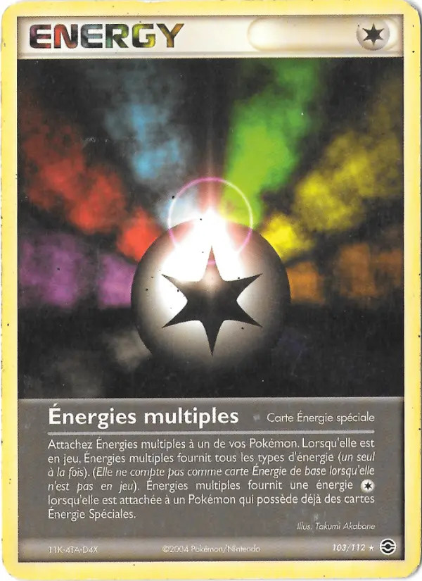 Énergies multiples #103 — EX Rouge Feu & Vert Feuille