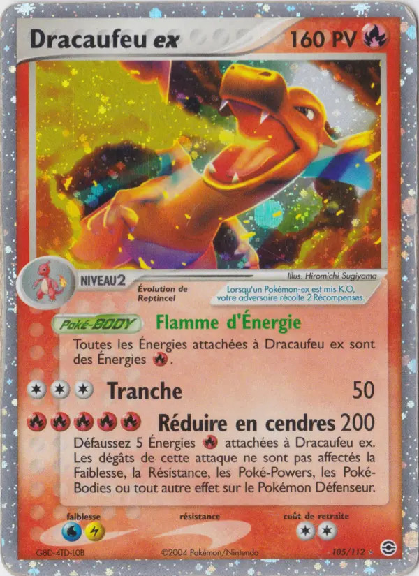 Dracaufeu ex #105