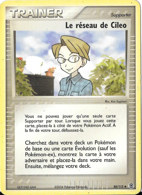 Le réseau de Cileo #88 — EX Rouge Feu & Vert Feuille