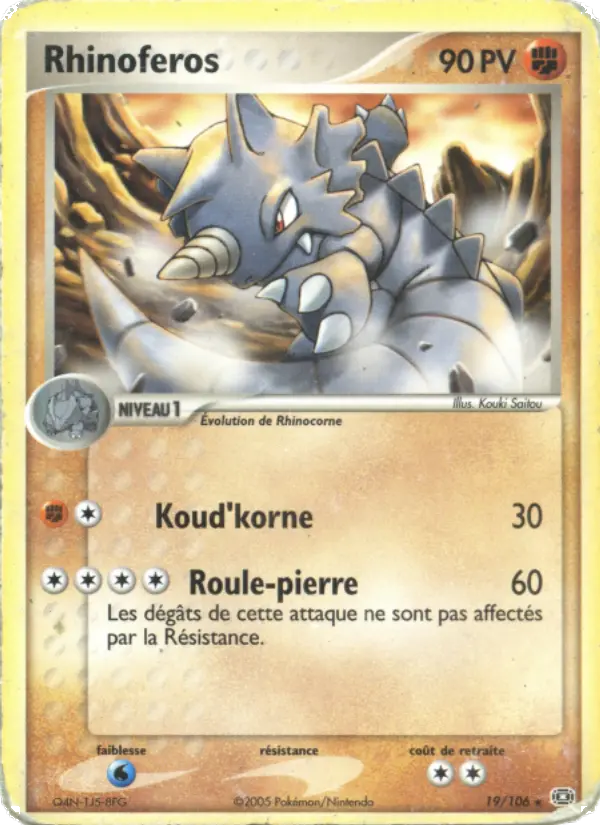 Rhinoferos #19 — EX Émeraude