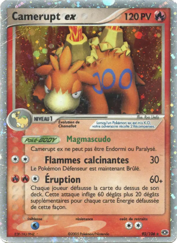 Camérupt EX #92