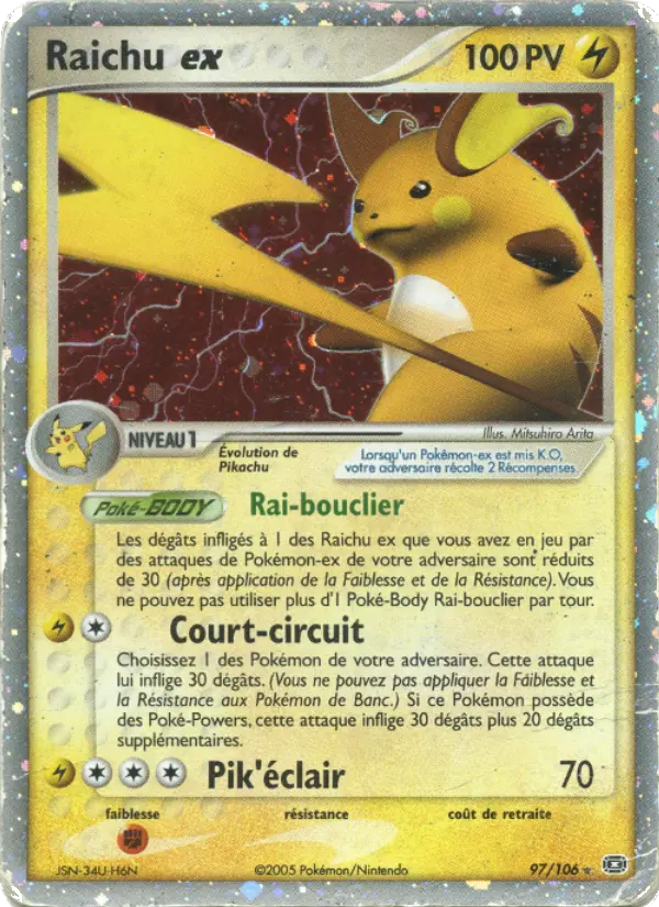 Raichu ex #97