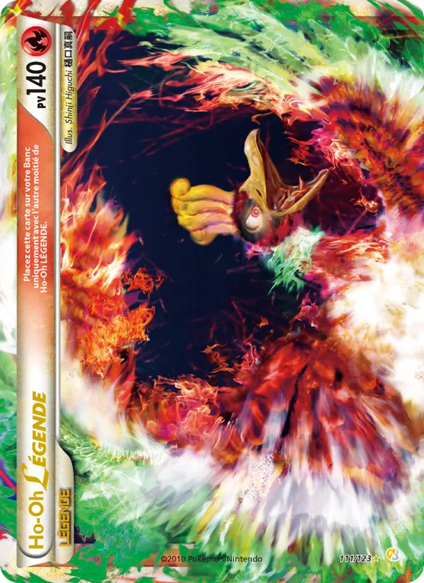 Ho-Oh LÉGENDAIRE #111 — HeartGold SoulSilver