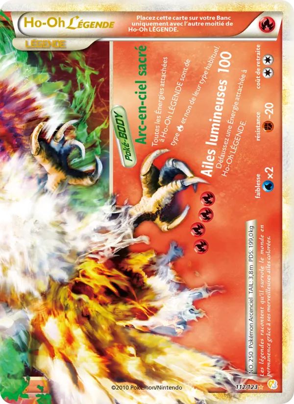 Ho-Oh LÉGENDAIRE #112