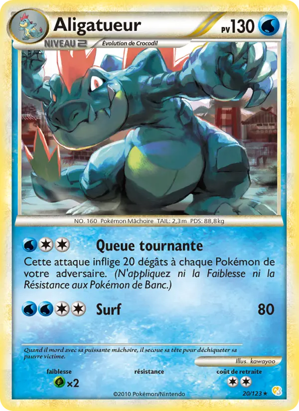 Aligatueur δ #20