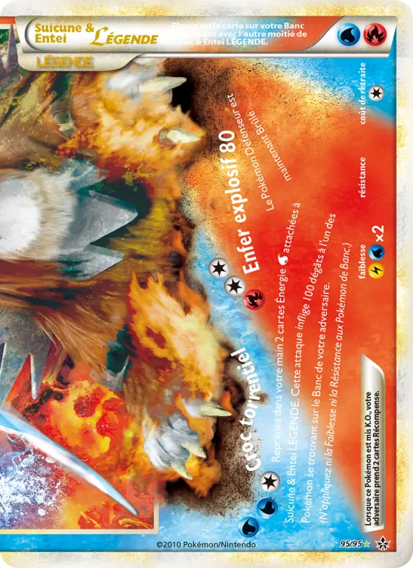 Suicune & Entei LÉGENDE (bas) #95