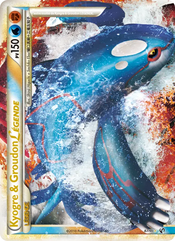 Kyogre & Groudon LÉGENDE #87
