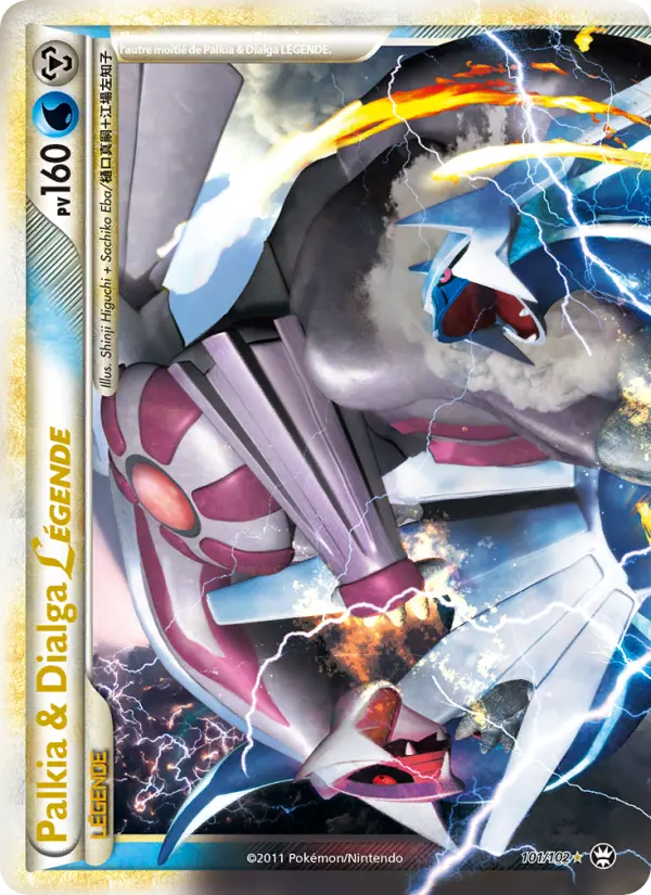 Palkia & Dialga LEGEND #101