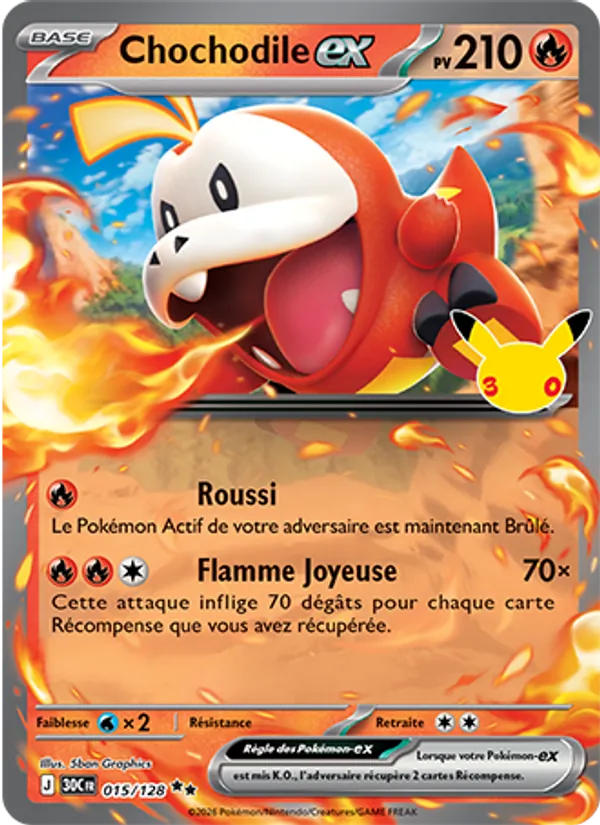 Chochodile ex #015 — 30ᵉ Anniversaire