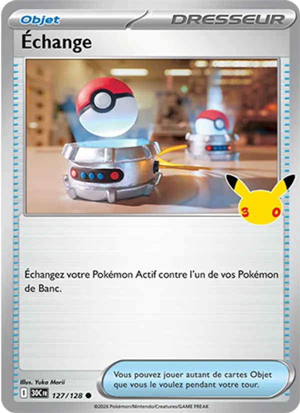 Échange #127 — 30ᵉ Anniversaire