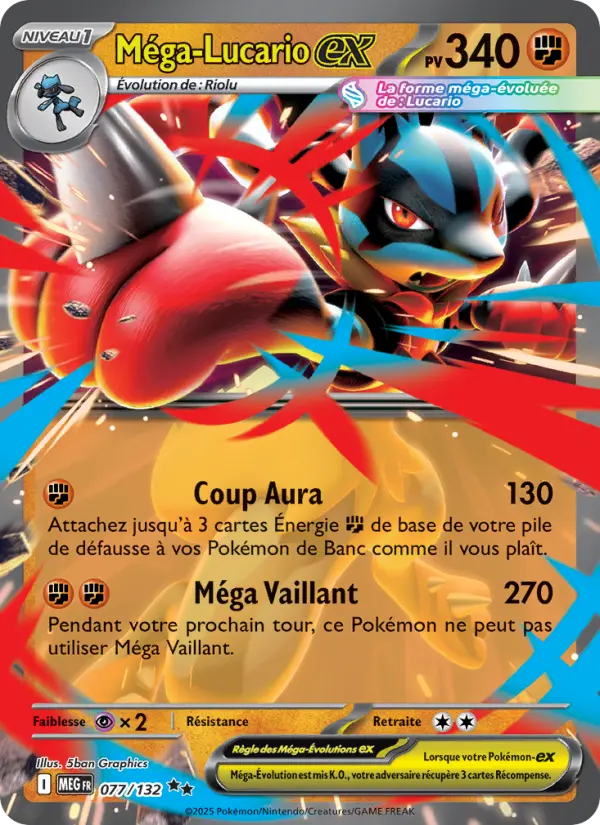 Mega Lucario ex #077