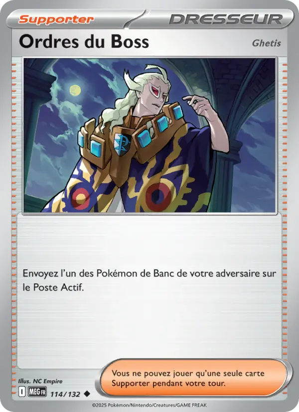 Ordres du Boss #114
