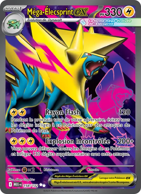 Mega Manectric ex #158