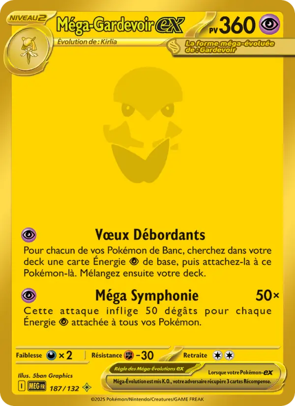 Mega Gardevoir ex #187