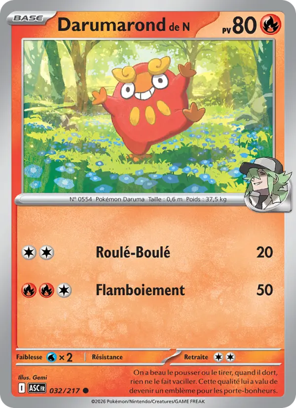 Darumarond de N #032